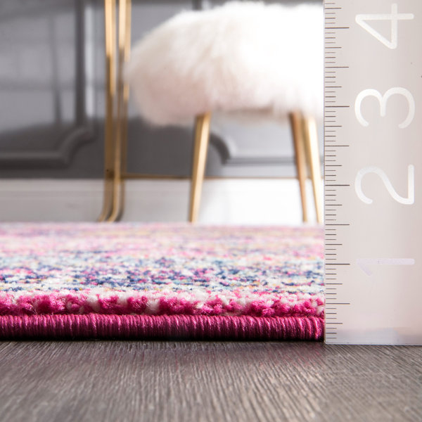 Mistana™ Darcia Oriental Pink Area Rug & Reviews Wayfair